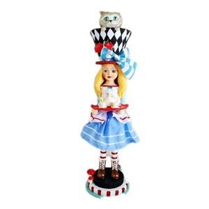 Kurt S. Adler Hollywood Alice In Wonderland Nutcracker Multi-Color 19.5" Boxed